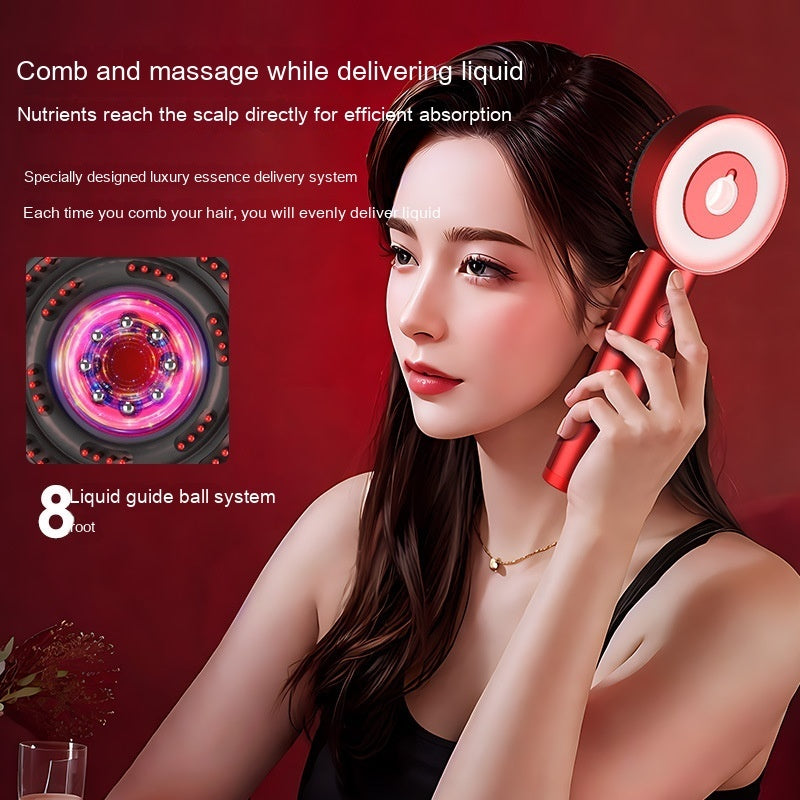 Fluffy Infrared Massager Comb 67€ promote healthy hair growth